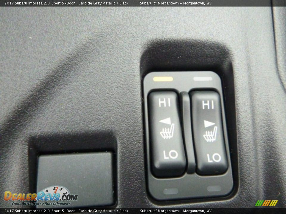 2017 Subaru Impreza 2.0i Sport 5-Door Carbide Gray Metallic / Black Photo #17