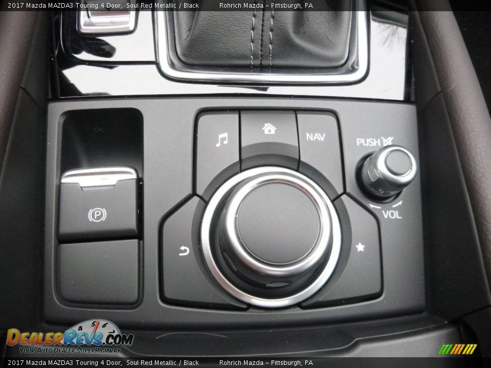 2017 Mazda MAZDA3 Touring 4 Door Soul Red Metallic / Black Photo #15