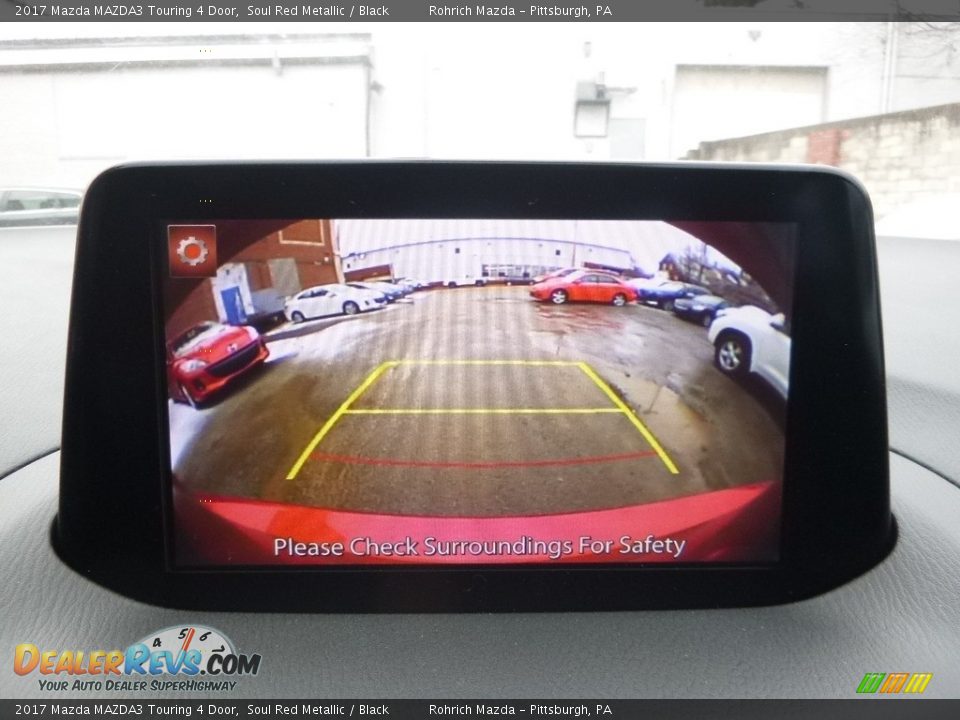 2017 Mazda MAZDA3 Touring 4 Door Soul Red Metallic / Black Photo #17