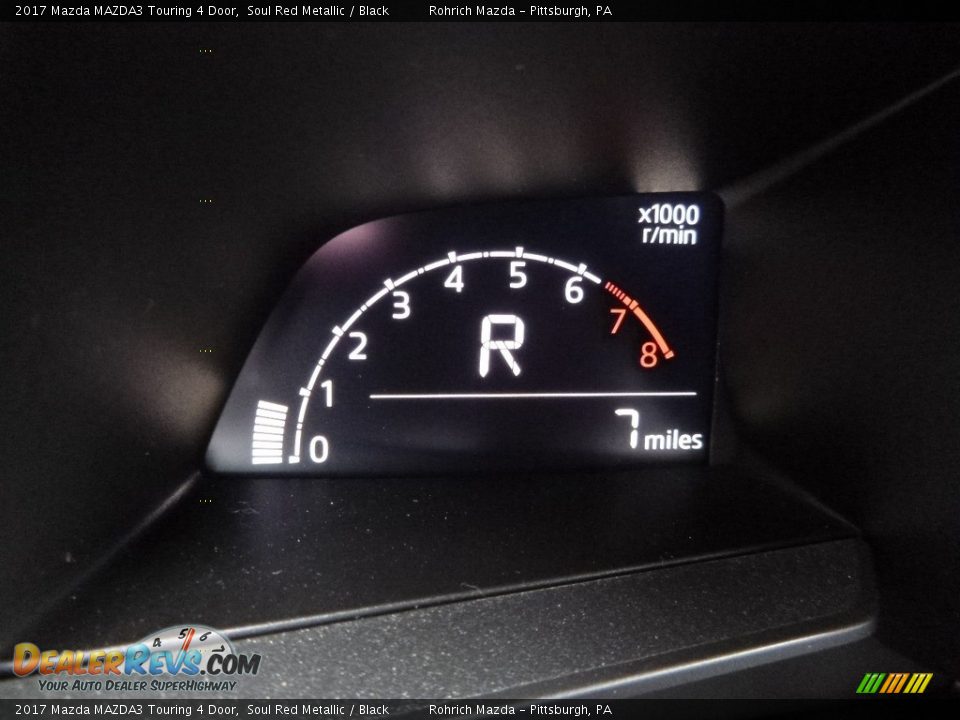 2017 Mazda MAZDA3 Touring 4 Door Soul Red Metallic / Black Photo #20