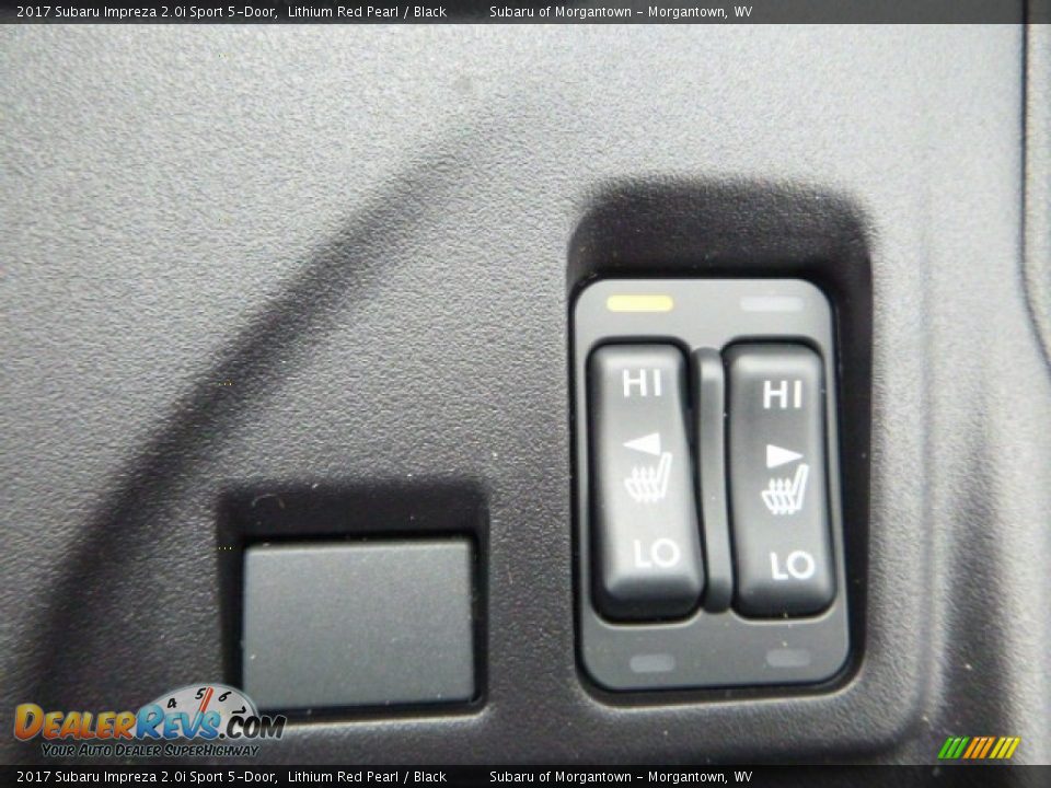 2017 Subaru Impreza 2.0i Sport 5-Door Lithium Red Pearl / Black Photo #16