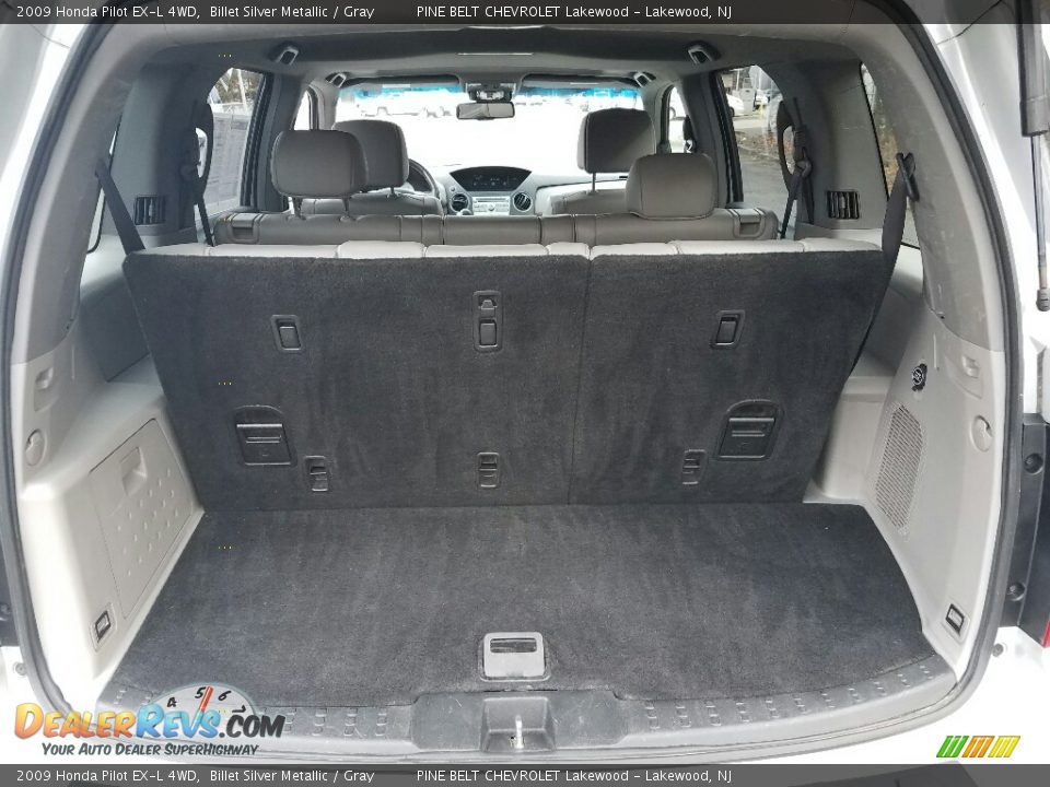 2009 Honda Pilot EX-L 4WD Billet Silver Metallic / Gray Photo #9