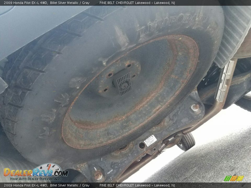 2009 Honda Pilot EX-L 4WD Billet Silver Metallic / Gray Photo #11