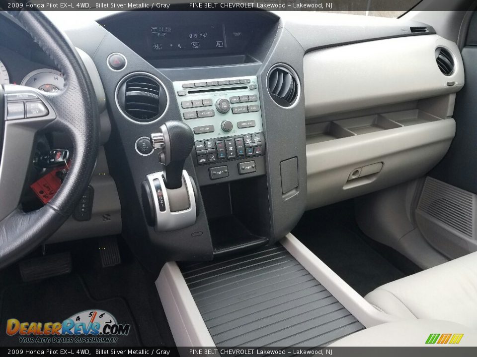 2009 Honda Pilot EX-L 4WD Billet Silver Metallic / Gray Photo #19