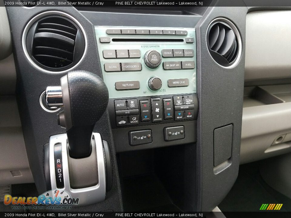 2009 Honda Pilot EX-L 4WD Billet Silver Metallic / Gray Photo #22