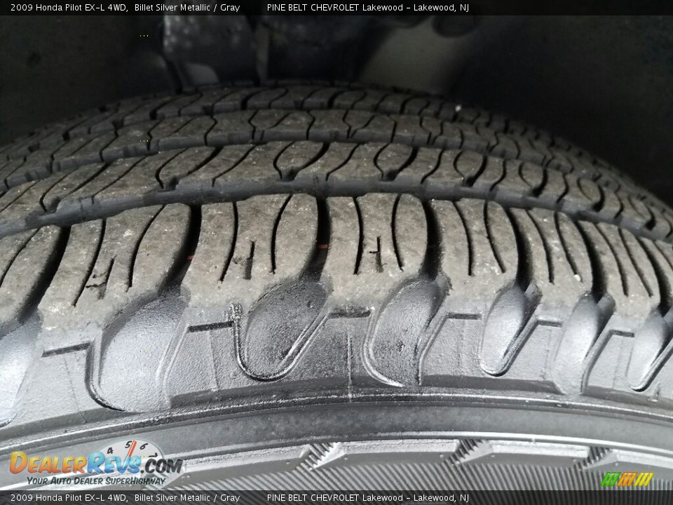 2009 Honda Pilot EX-L 4WD Billet Silver Metallic / Gray Photo #25