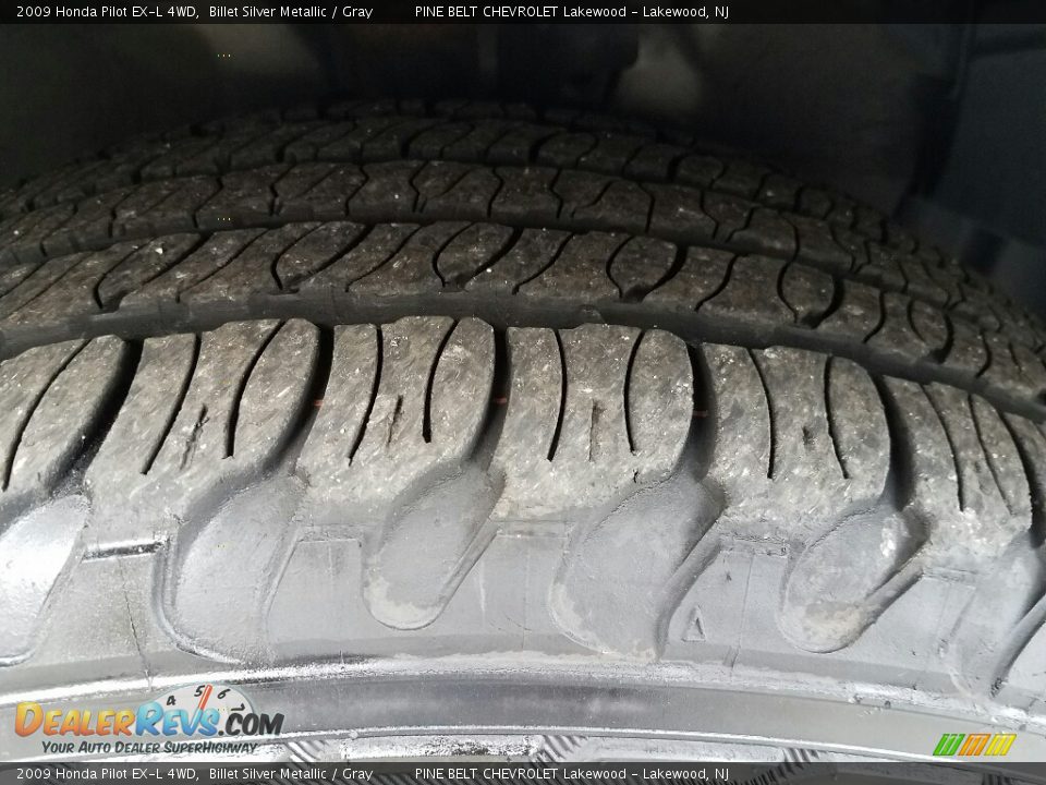 2009 Honda Pilot EX-L 4WD Billet Silver Metallic / Gray Photo #28