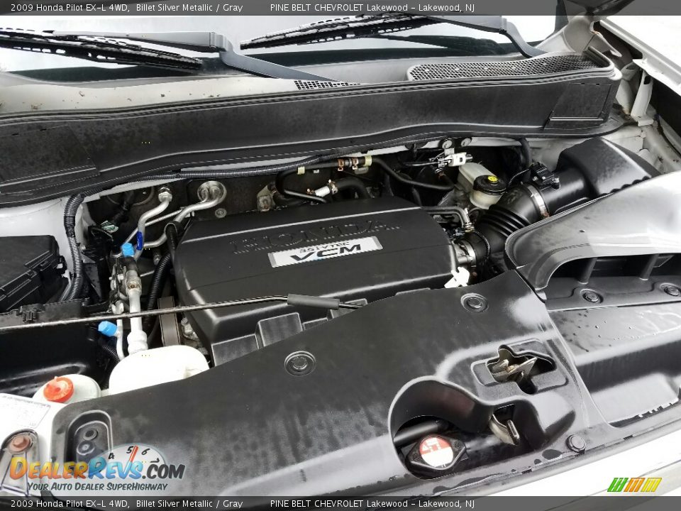 2009 Honda Pilot EX-L 4WD Billet Silver Metallic / Gray Photo #29