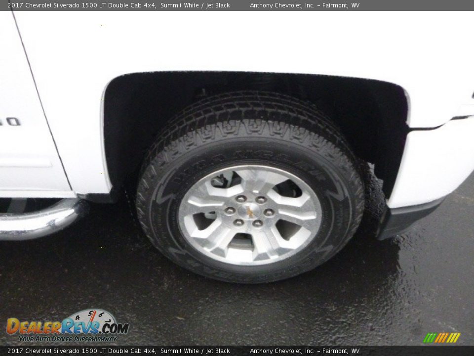 2017 Chevrolet Silverado 1500 LT Double Cab 4x4 Summit White / Jet Black Photo #2