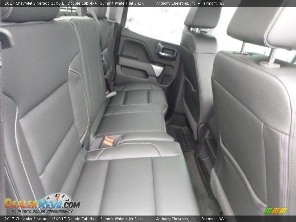 2017 Chevrolet Silverado 1500 LT Double Cab 4x4 Summit White / Jet Black Photo #3