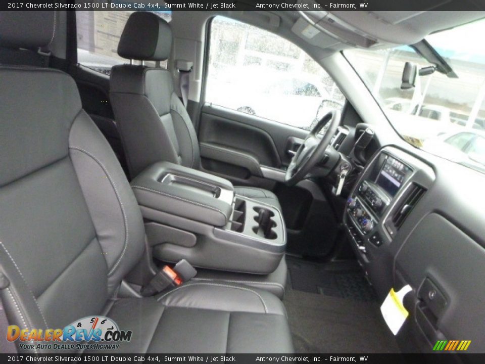 2017 Chevrolet Silverado 1500 LT Double Cab 4x4 Summit White / Jet Black Photo #5