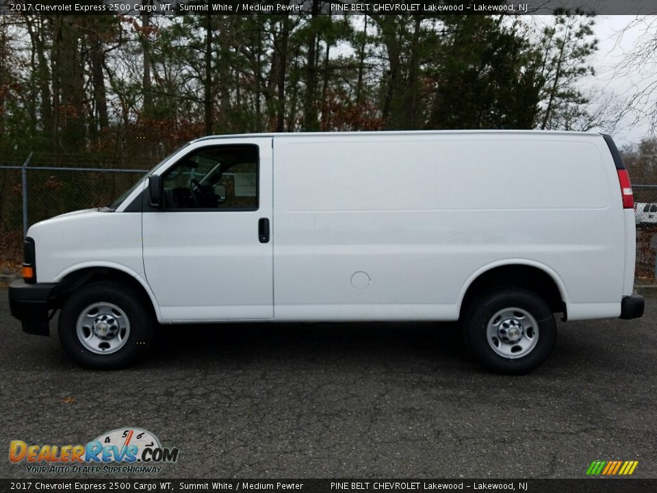 2017 Chevrolet Express 2500 Cargo WT Summit White / Medium Pewter Photo #3