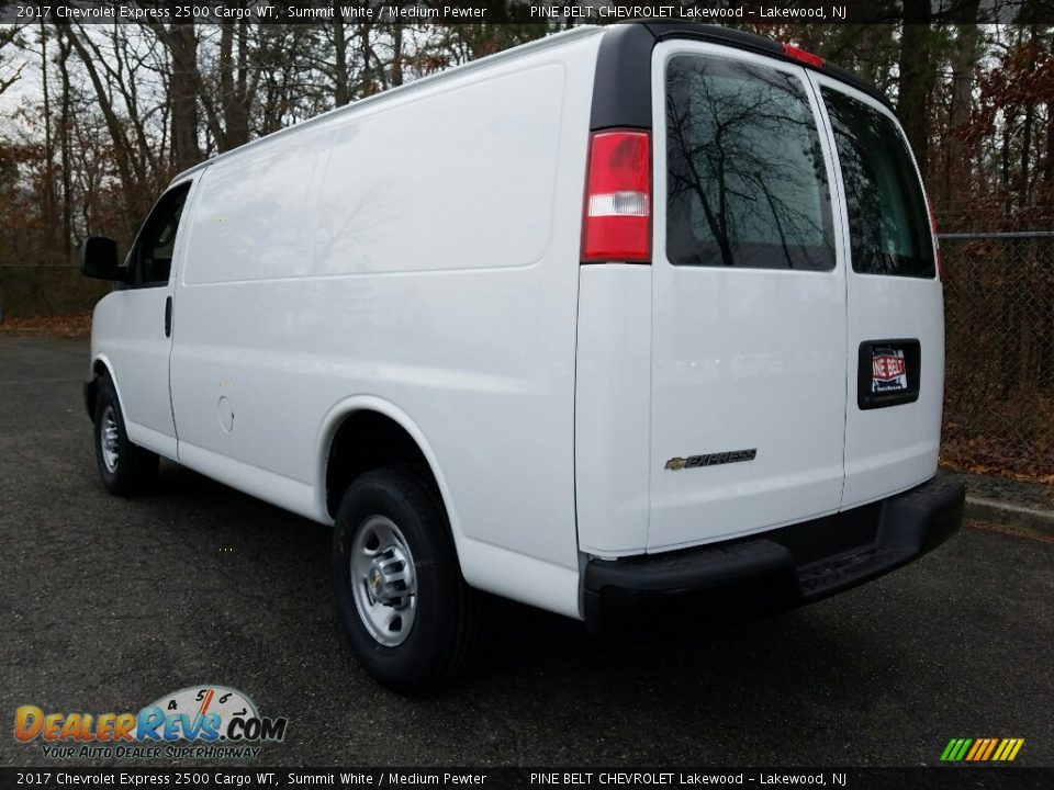2017 Chevrolet Express 2500 Cargo WT Summit White / Medium Pewter Photo #4