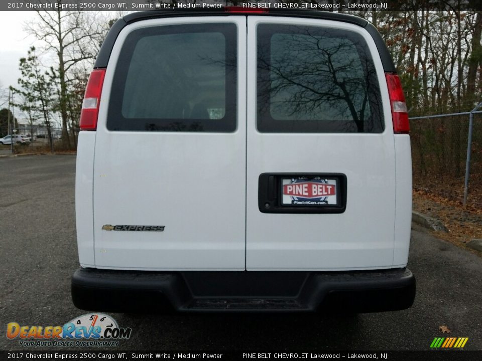 2017 Chevrolet Express 2500 Cargo WT Summit White / Medium Pewter Photo #5