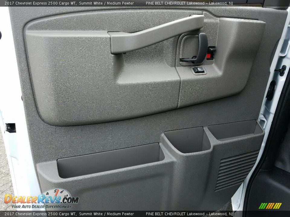 2017 Chevrolet Express 2500 Cargo WT Summit White / Medium Pewter Photo #6