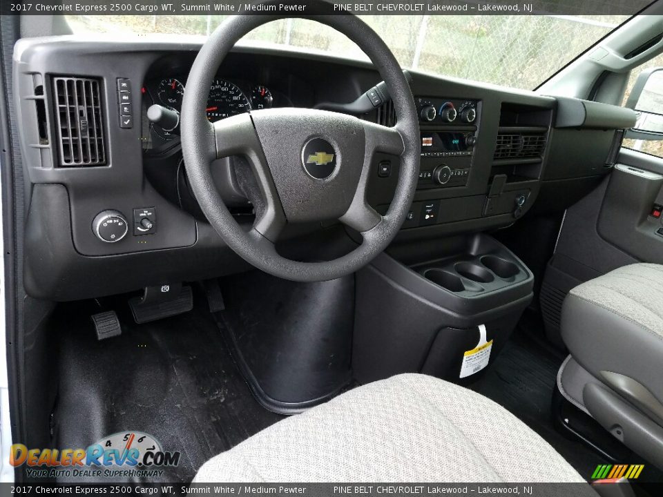 2017 Chevrolet Express 2500 Cargo WT Summit White / Medium Pewter Photo #9