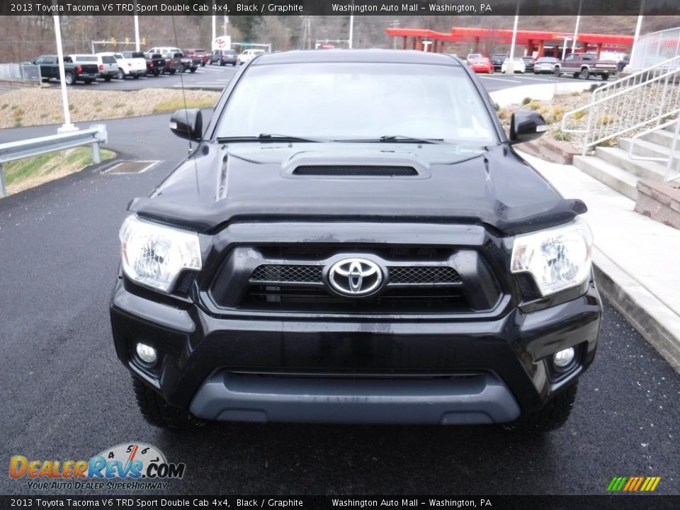 2013 Toyota Tacoma V6 TRD Sport Double Cab 4x4 Black / Graphite Photo #5