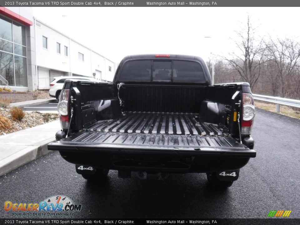 2013 Toyota Tacoma V6 TRD Sport Double Cab 4x4 Black / Graphite Photo #12