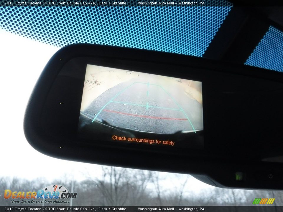 2013 Toyota Tacoma V6 TRD Sport Double Cab 4x4 Black / Graphite Photo #20