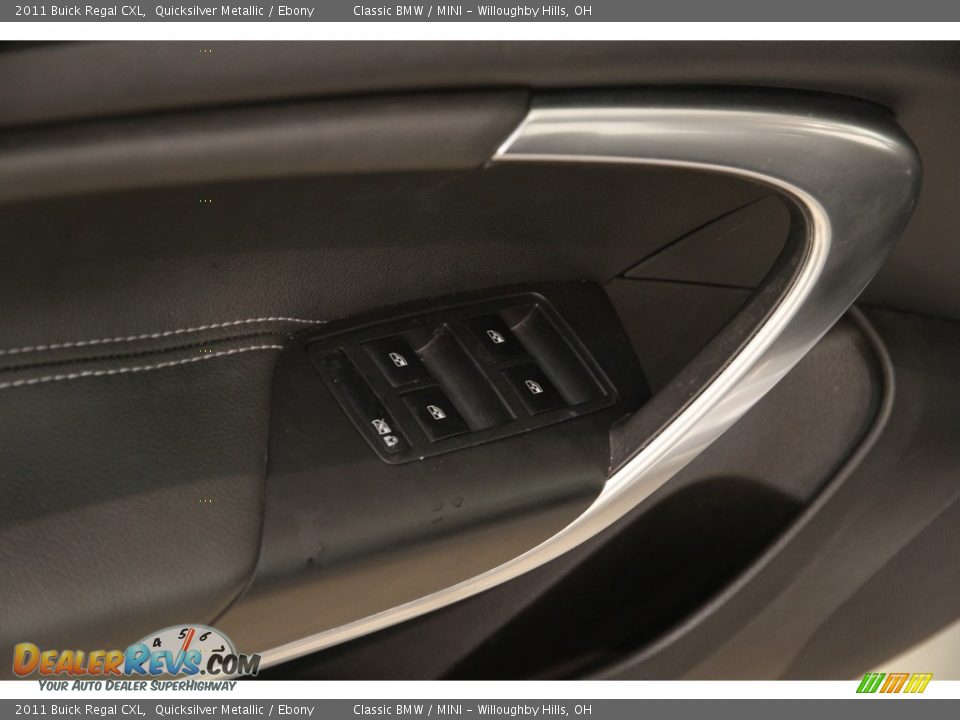 2011 Buick Regal CXL Quicksilver Metallic / Ebony Photo #5