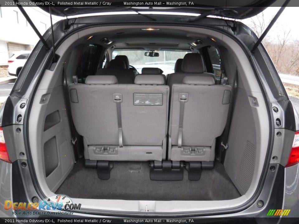 2011 Honda Odyssey EX-L Polished Metal Metallic / Gray Photo #26