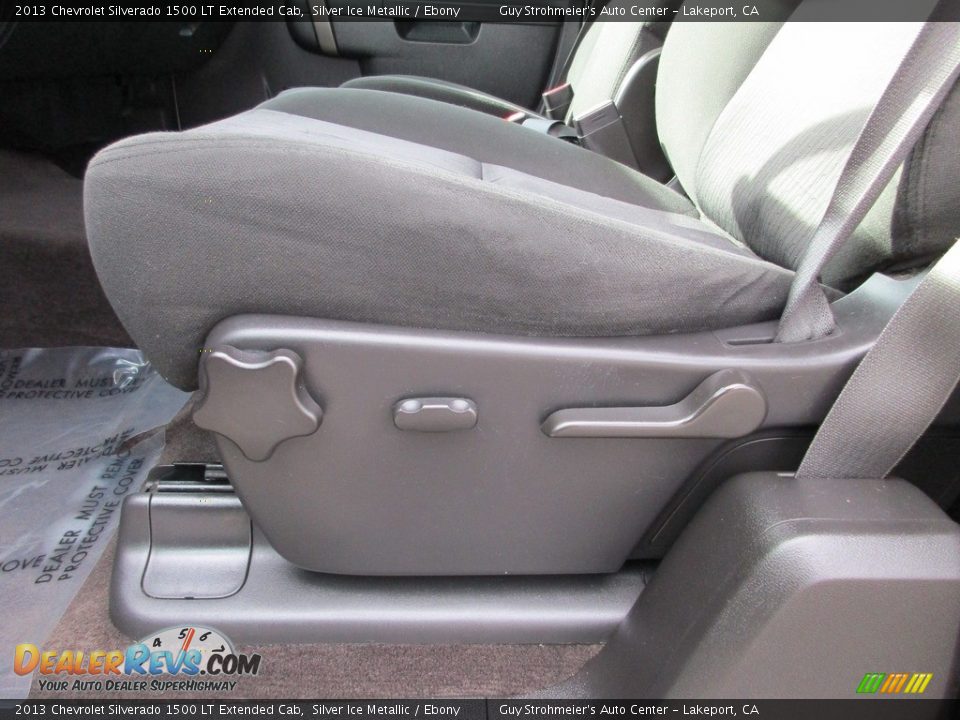 2013 Chevrolet Silverado 1500 LT Extended Cab Silver Ice Metallic / Ebony Photo #20