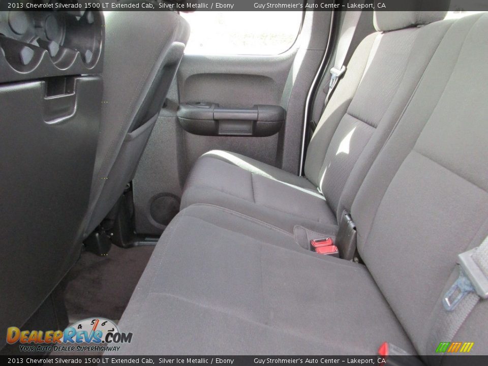 2013 Chevrolet Silverado 1500 LT Extended Cab Silver Ice Metallic / Ebony Photo #21