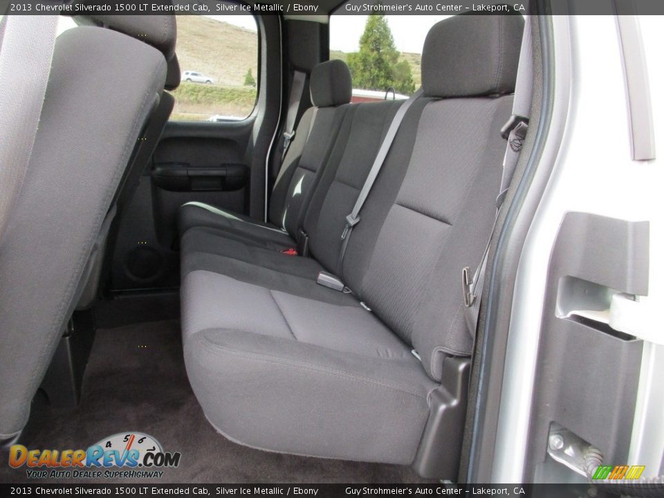 2013 Chevrolet Silverado 1500 LT Extended Cab Silver Ice Metallic / Ebony Photo #22