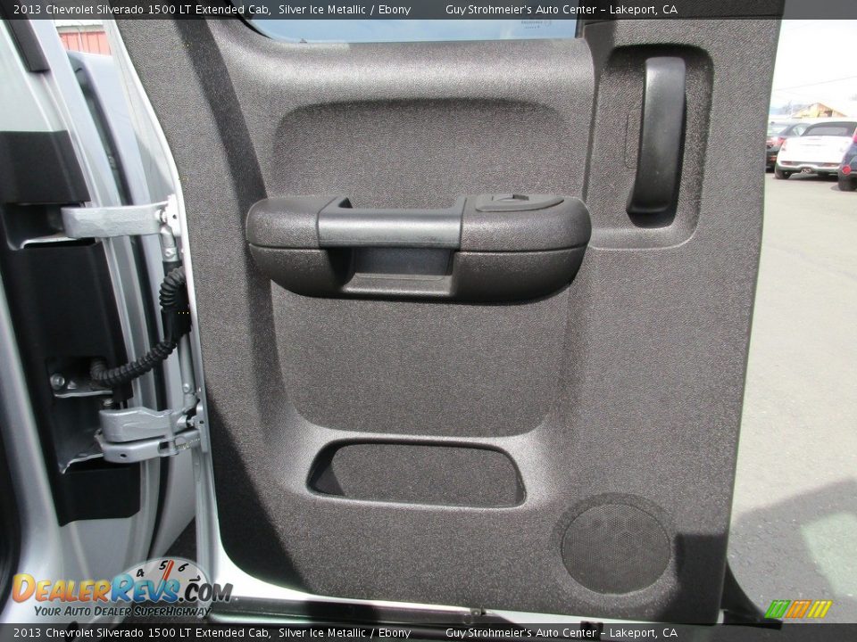 2013 Chevrolet Silverado 1500 LT Extended Cab Silver Ice Metallic / Ebony Photo #23