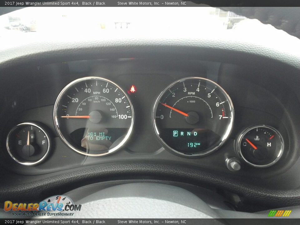 2017 Jeep Wrangler Unlimited Sport 4x4 Black / Black Photo #2
