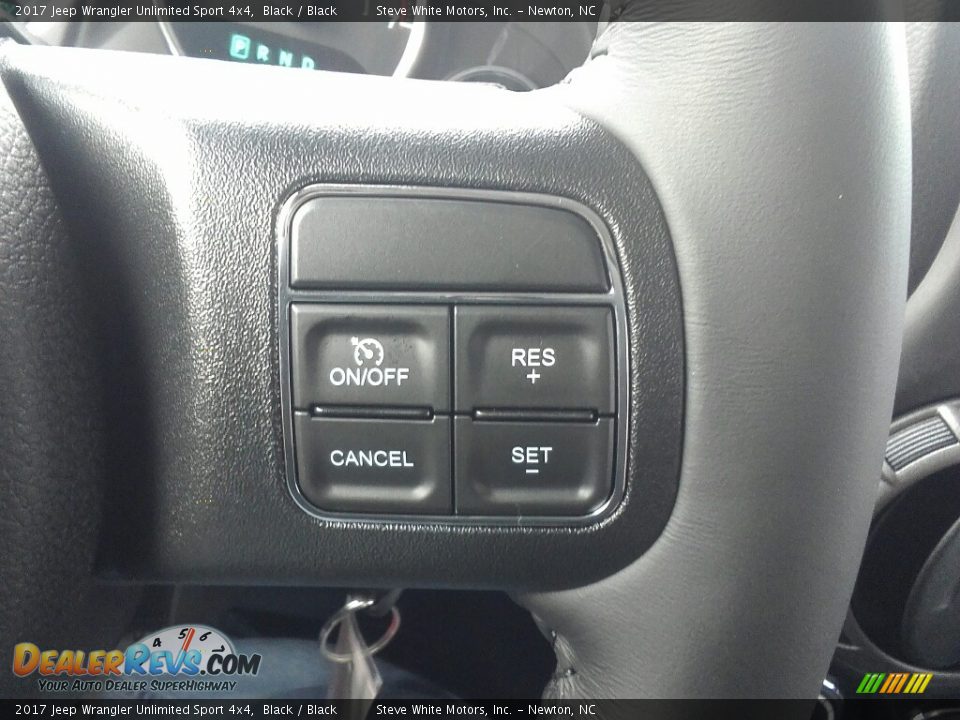 2017 Jeep Wrangler Unlimited Sport 4x4 Black / Black Photo #4