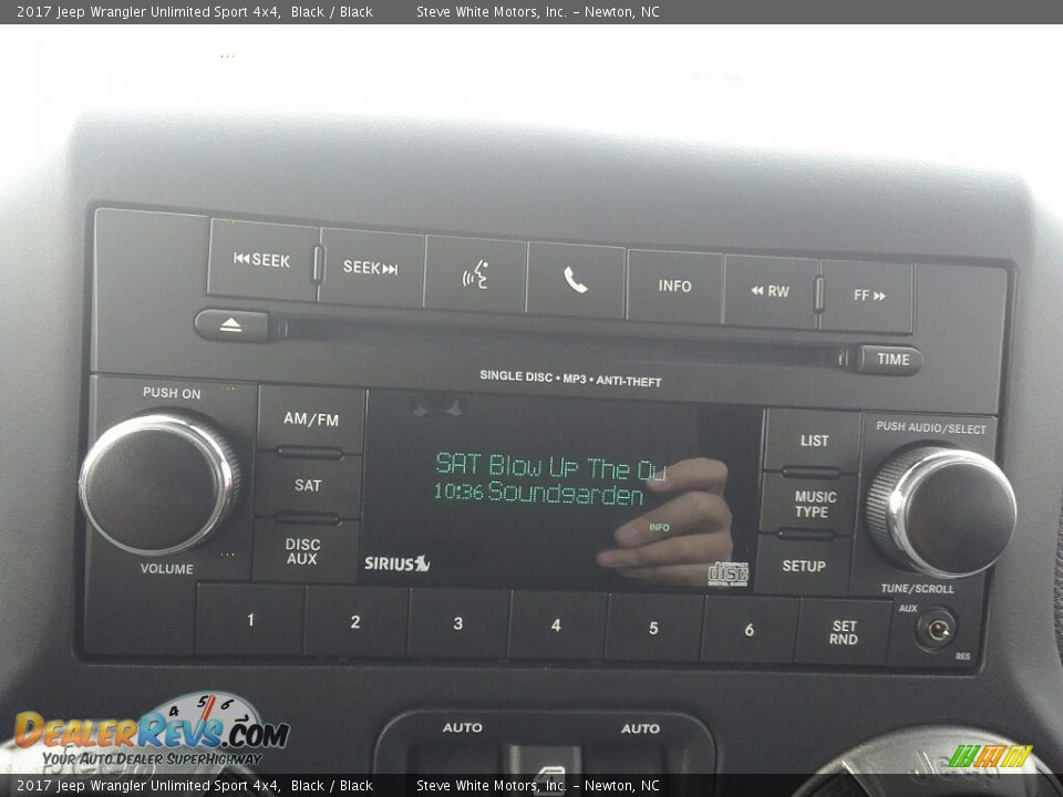 2017 Jeep Wrangler Unlimited Sport 4x4 Black / Black Photo #5
