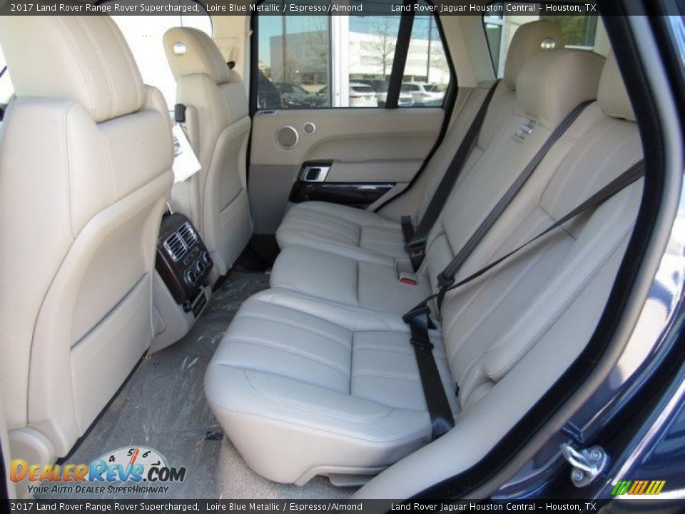 2017 Land Rover Range Rover Supercharged Loire Blue Metallic / Espresso/Almond Photo #5
