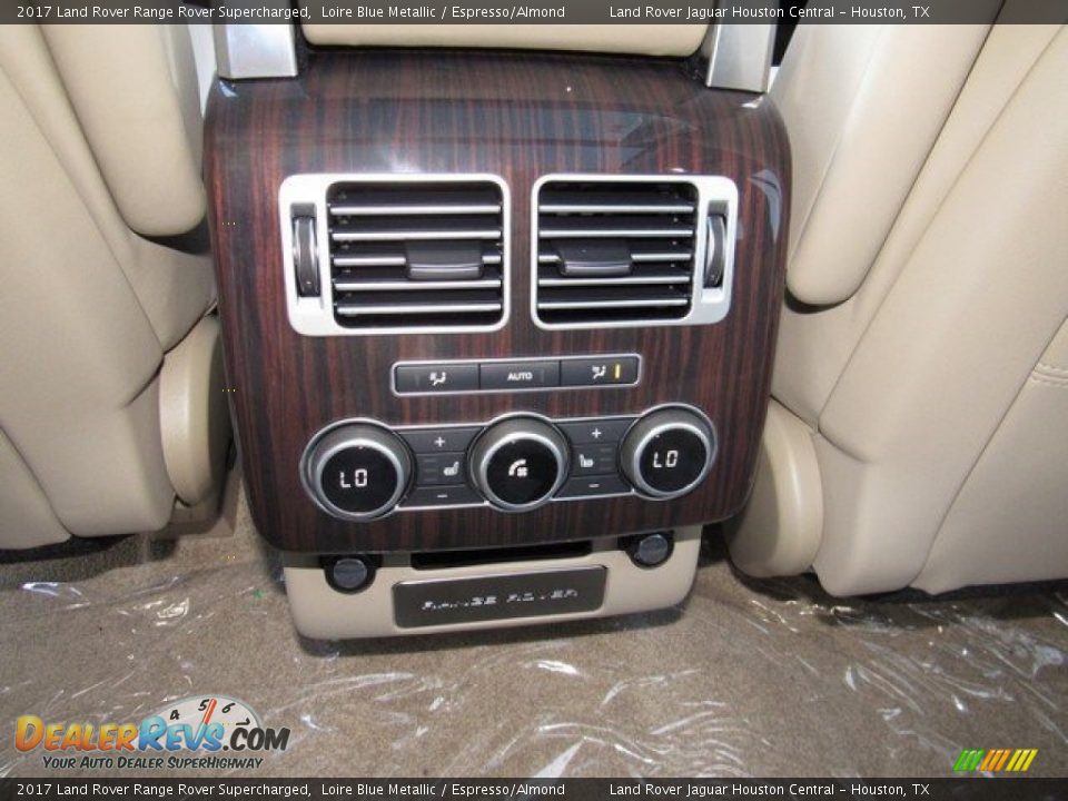 2017 Land Rover Range Rover Supercharged Loire Blue Metallic / Espresso/Almond Photo #15