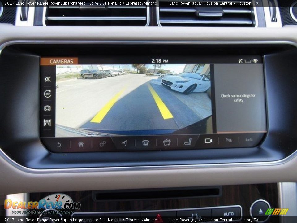 2017 Land Rover Range Rover Supercharged Loire Blue Metallic / Espresso/Almond Photo #21