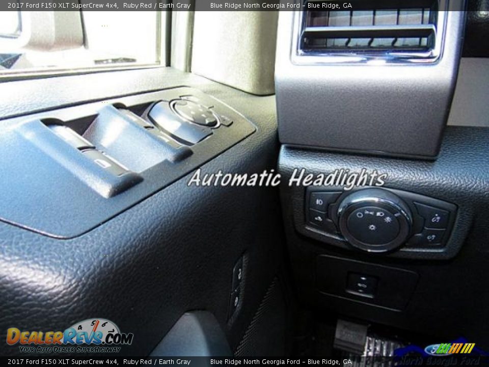 2017 Ford F150 XLT SuperCrew 4x4 Ruby Red / Earth Gray Photo #21