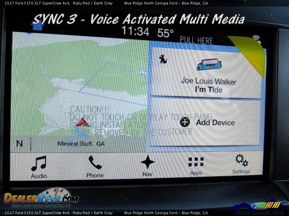 2017 Ford F150 XLT SuperCrew 4x4 Ruby Red / Earth Gray Photo #22