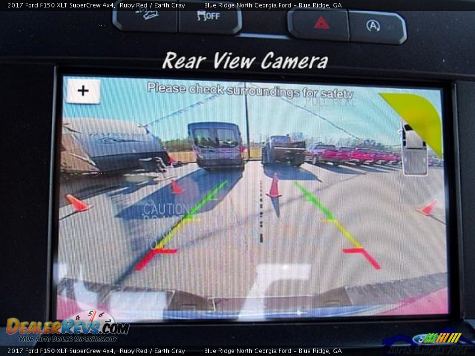 2017 Ford F150 XLT SuperCrew 4x4 Ruby Red / Earth Gray Photo #23
