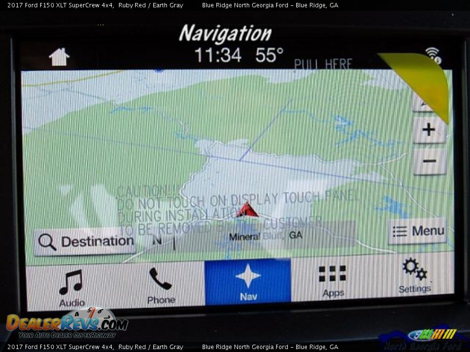 2017 Ford F150 XLT SuperCrew 4x4 Ruby Red / Earth Gray Photo #24