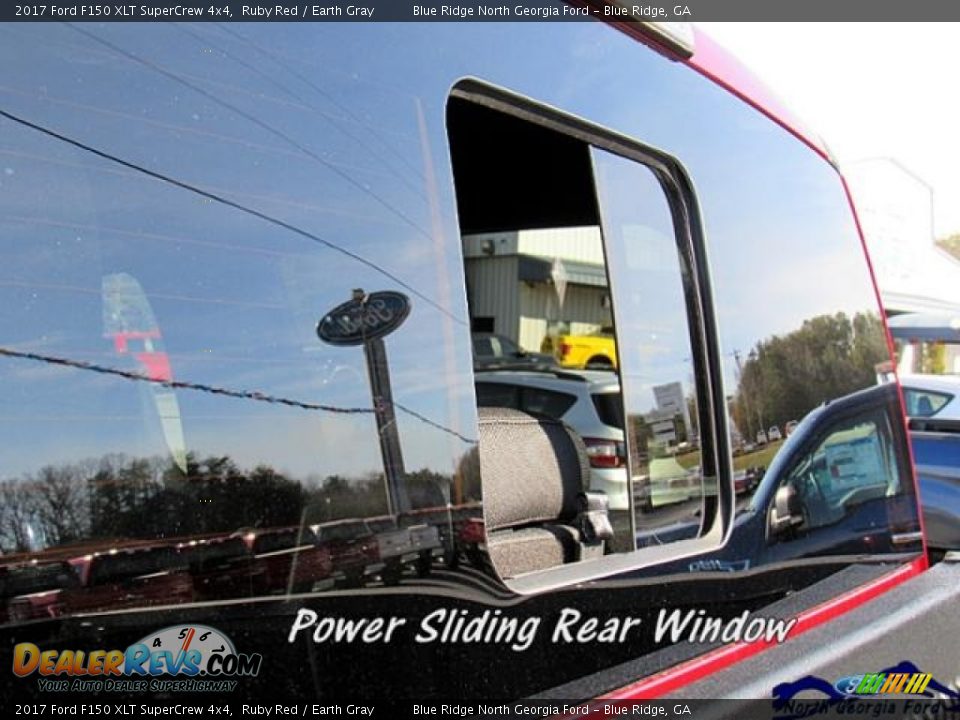 2017 Ford F150 XLT SuperCrew 4x4 Ruby Red / Earth Gray Photo #27