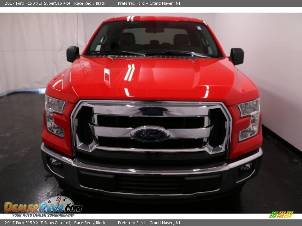2017 Ford F150 XLT SuperCab 4x4 Race Red / Black Photo #6