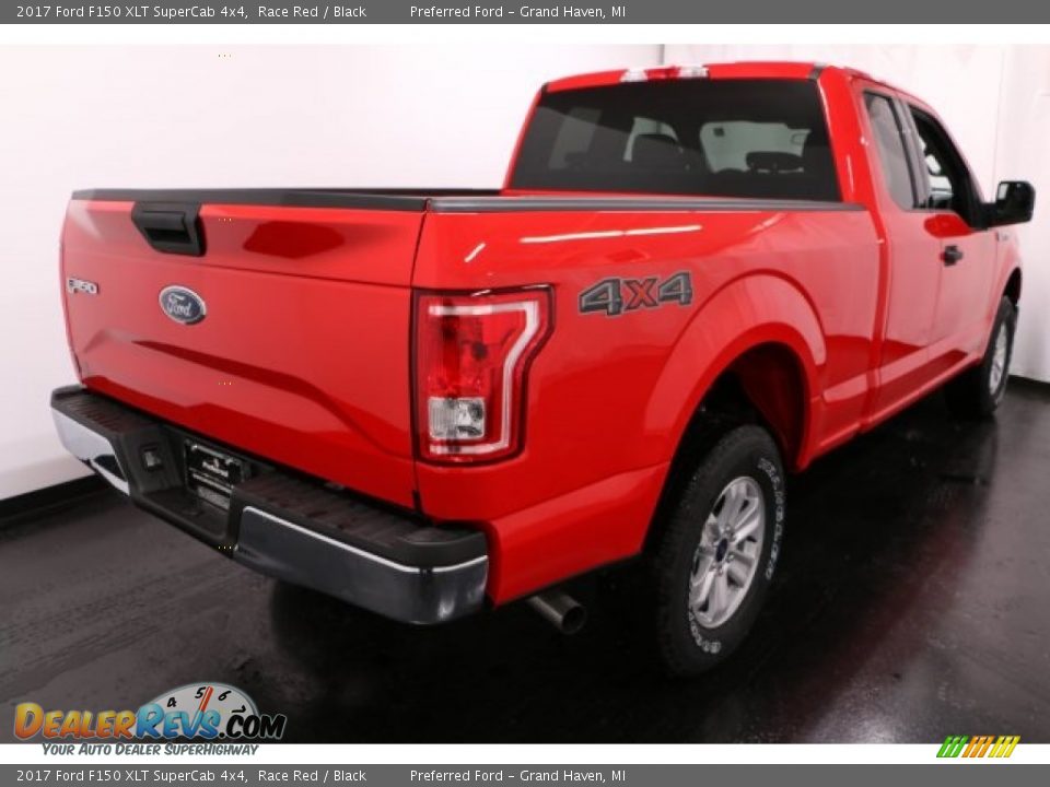 2017 Ford F150 XLT SuperCab 4x4 Race Red / Black Photo #8