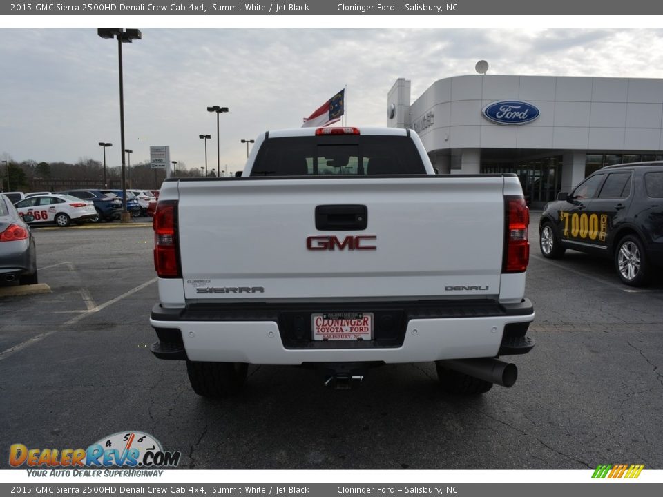 2015 GMC Sierra 2500HD Denali Crew Cab 4x4 Summit White / Jet Black Photo #4