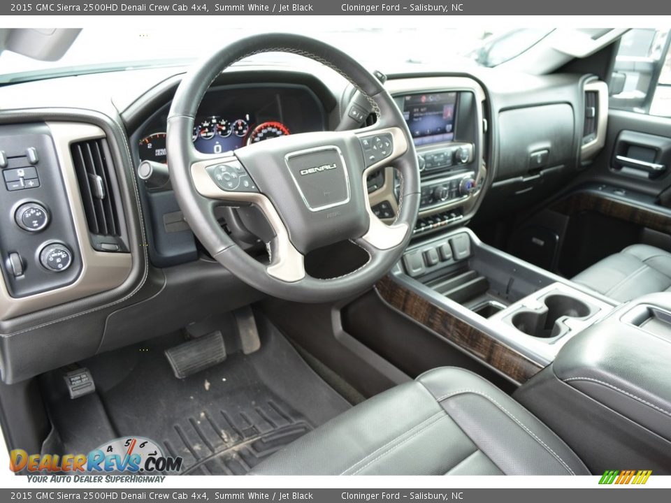 2015 GMC Sierra 2500HD Denali Crew Cab 4x4 Summit White / Jet Black Photo #11
