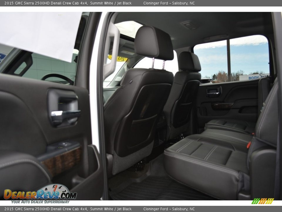 2015 GMC Sierra 2500HD Denali Crew Cab 4x4 Summit White / Jet Black Photo #12