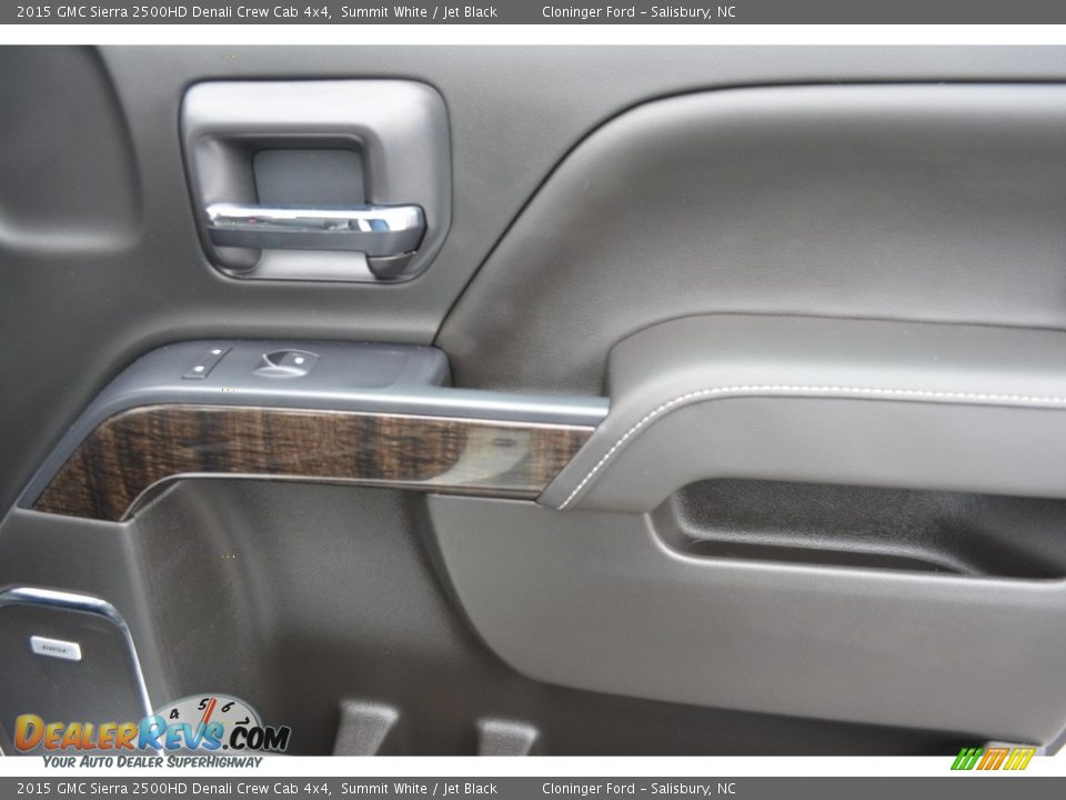 2015 GMC Sierra 2500HD Denali Crew Cab 4x4 Summit White / Jet Black Photo #14