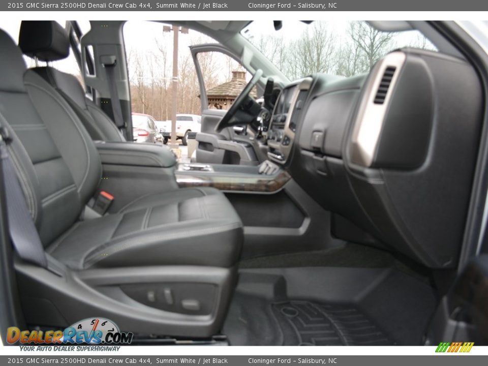 2015 GMC Sierra 2500HD Denali Crew Cab 4x4 Summit White / Jet Black Photo #15