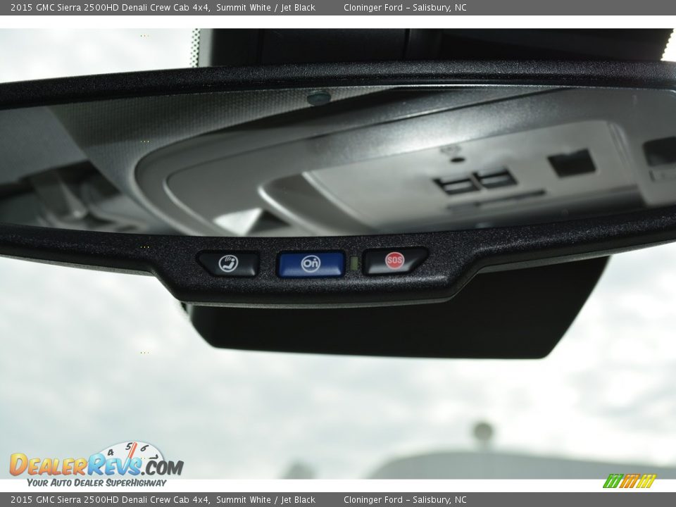 2015 GMC Sierra 2500HD Denali Crew Cab 4x4 Summit White / Jet Black Photo #23
