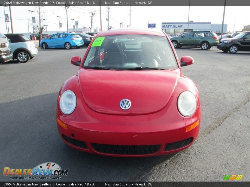 2006 Volkswagen New Beetle 2.5 Coupe Salsa Red / Black Photo #3
