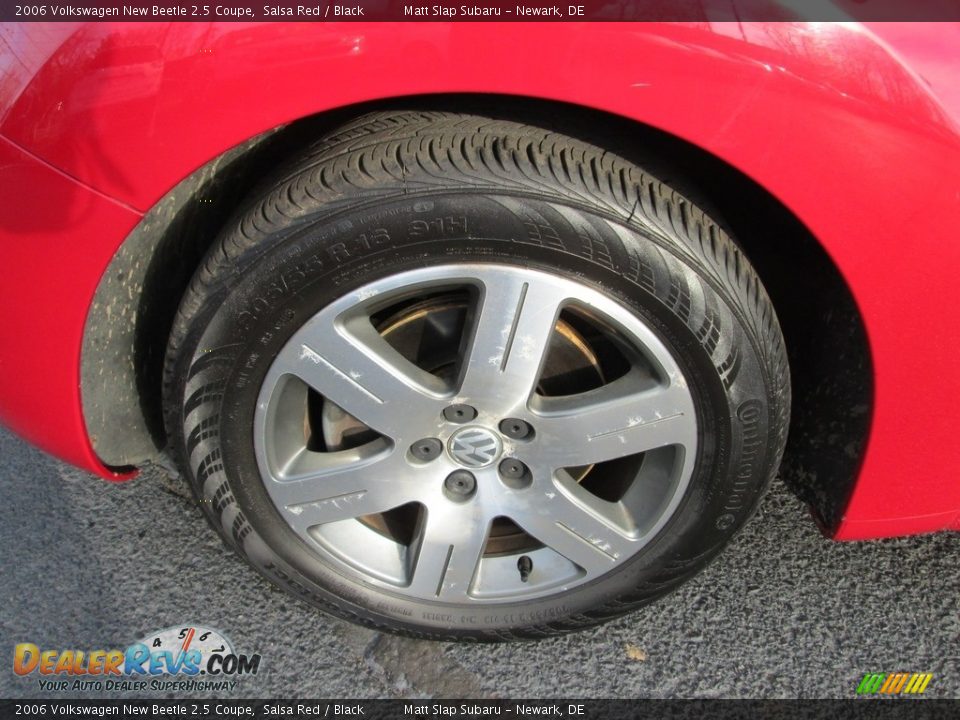 2006 Volkswagen New Beetle 2.5 Coupe Salsa Red / Black Photo #19